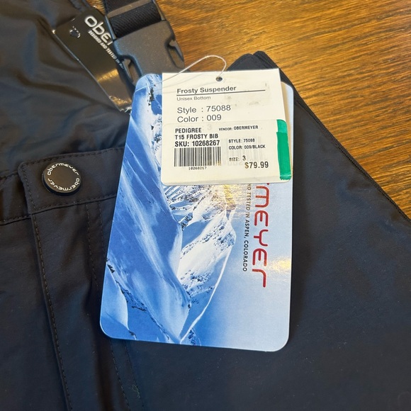 Obermeyer 3T snow bib suspenders - Picture 5 of 6